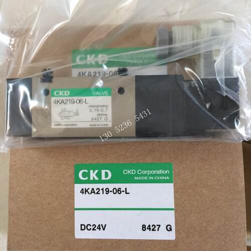 CKD电磁阀4KA219-06-L-DC24V 4KA219-L 4KA219-B-AC110V议价