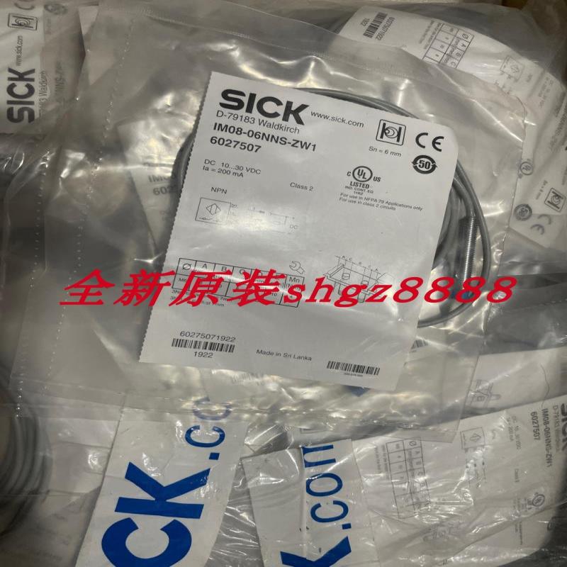 电感式接近传感器6027507 IM08-06NNS-ZW1议价
