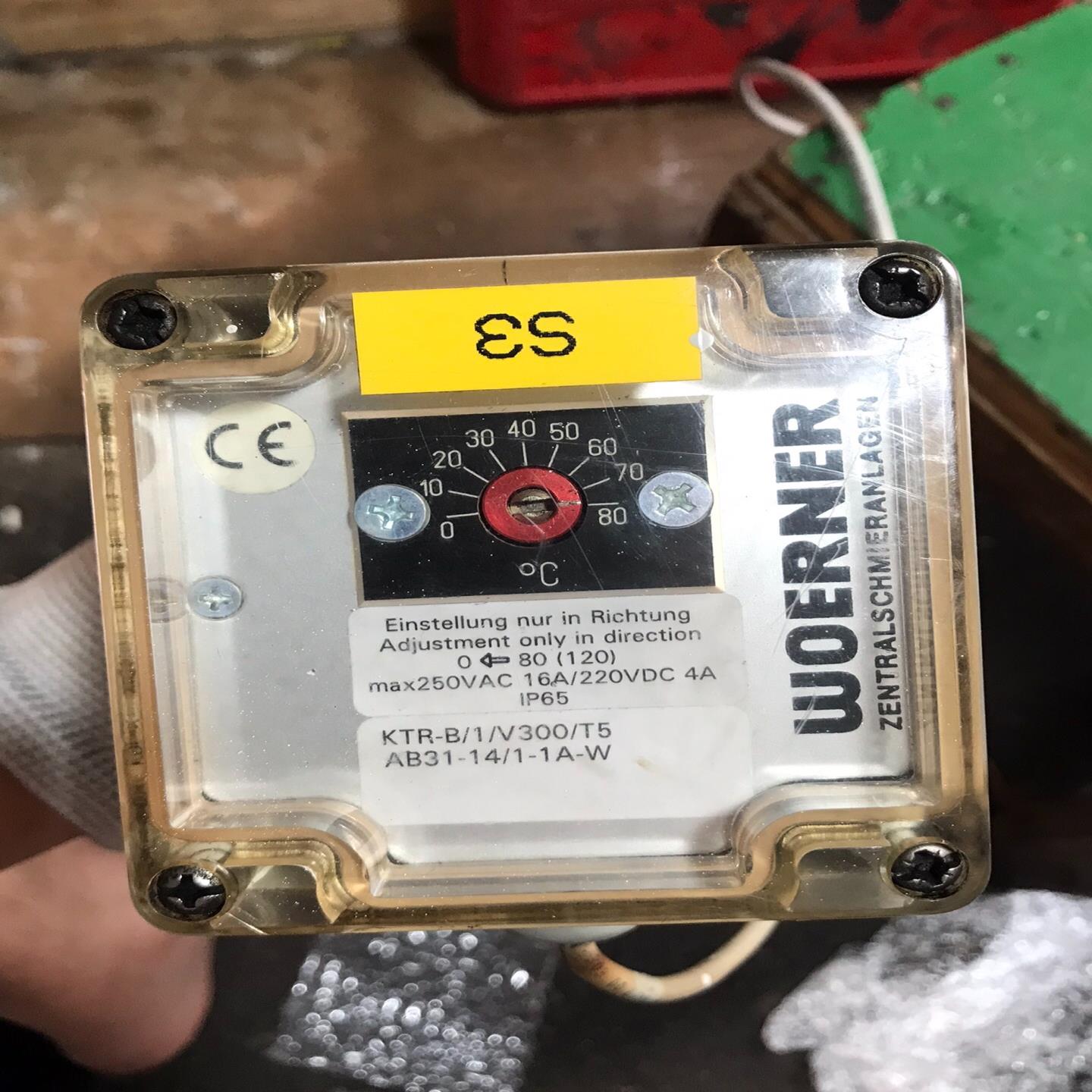 {雅致机械商行}德国WOERNER温度传感器温度开关0～8