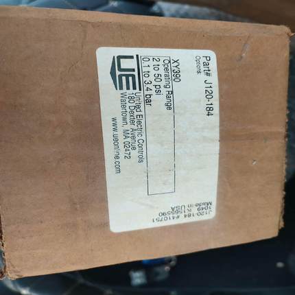 （设备配件）美国 UE 压力开关 J120-187 XY390