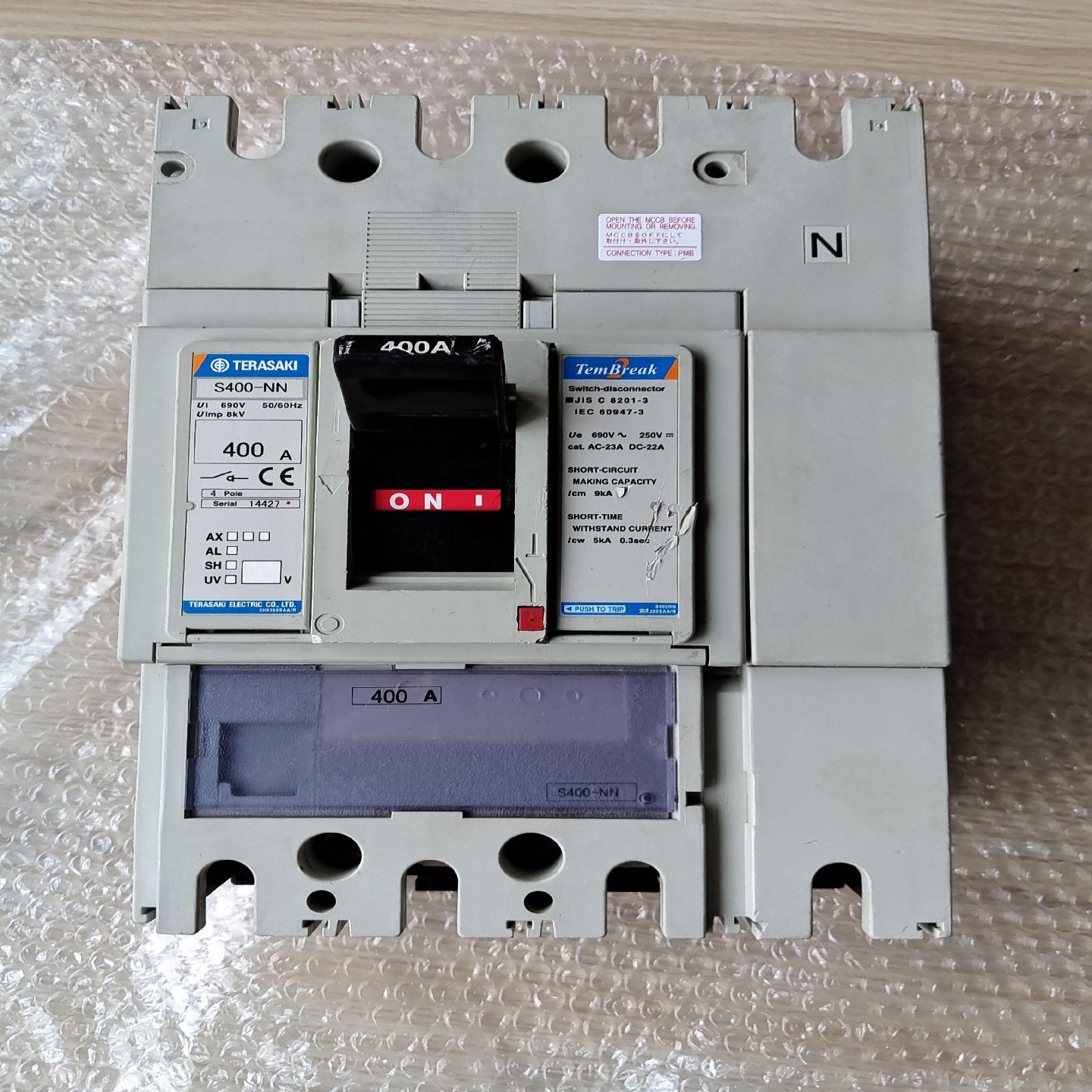 S400－NN 曰本寺崎船用开关4p，成色全新，功能