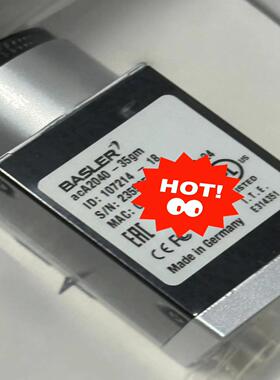 basler工业相机aca2040-35gm原装质保议价出