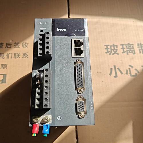 （设备配件）拆机INVT英威腾 SV-DA200-1R0-2-E伺服驱动