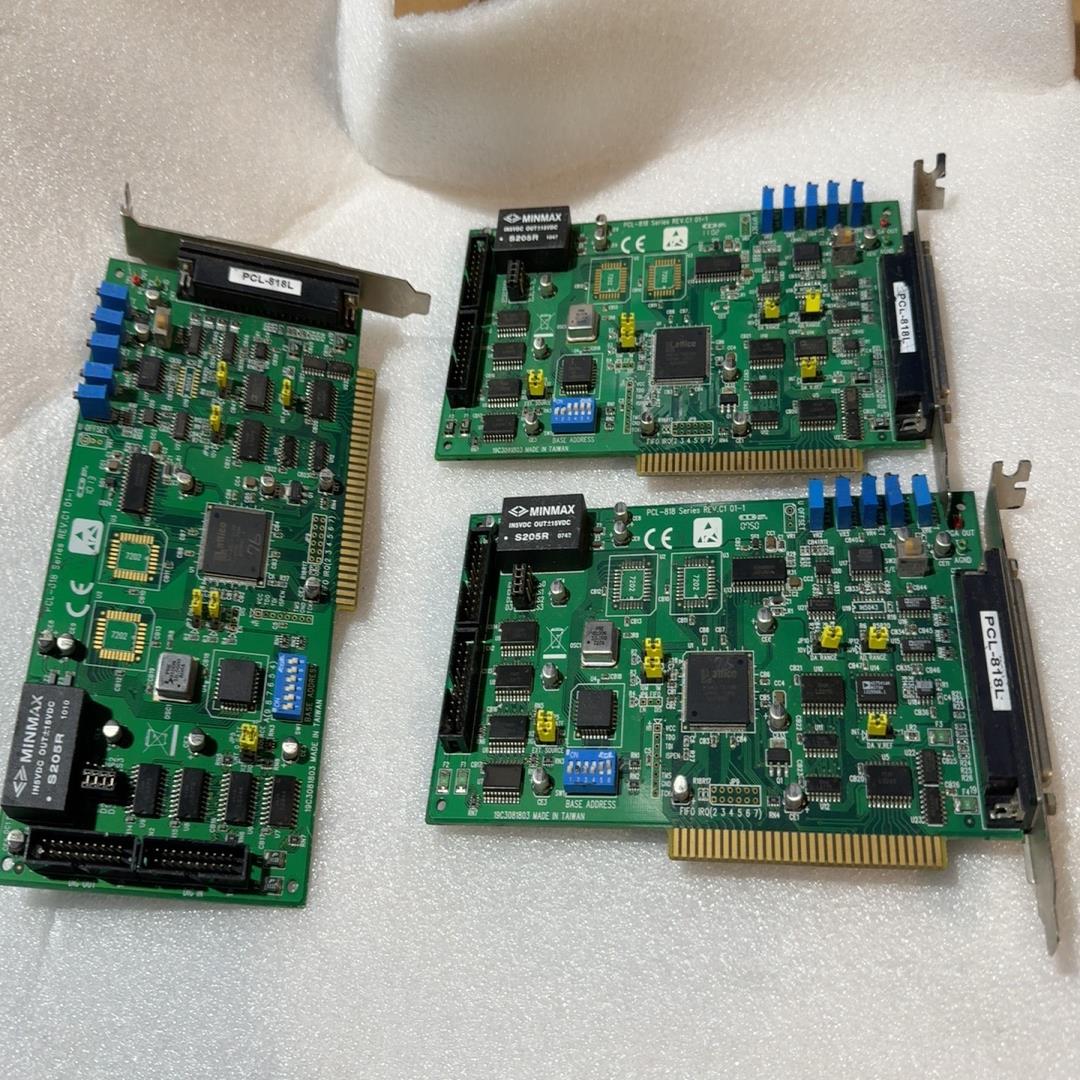 {莱茵电子商行}X83拆机研华工业数据采集卡PCL818L通