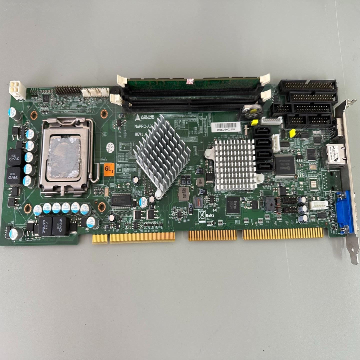 凌华NUPRO一A301主板REV1.4带内存CPU
