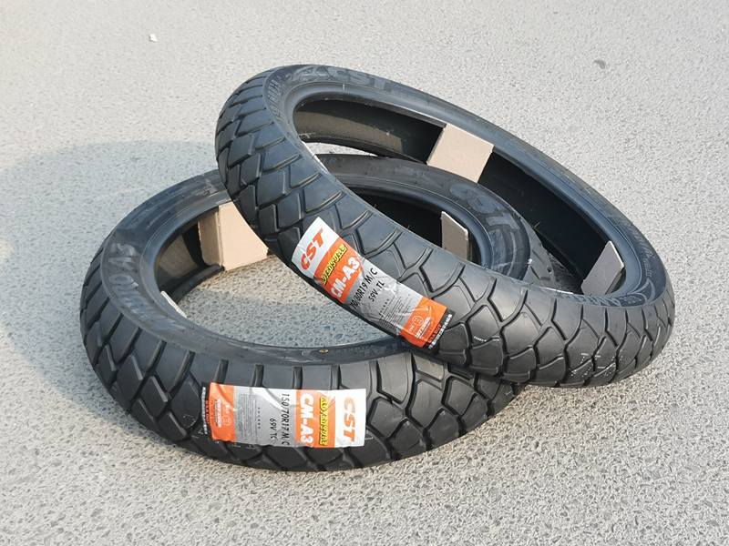 正新轮胎A3拉力胎110/80R19真空胎150/70R17半热熔全地形120/160