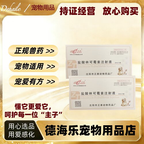 大成盐酸林可霉素注射液2ml十支葡萄球菌链球菌消炎针剂医院同款