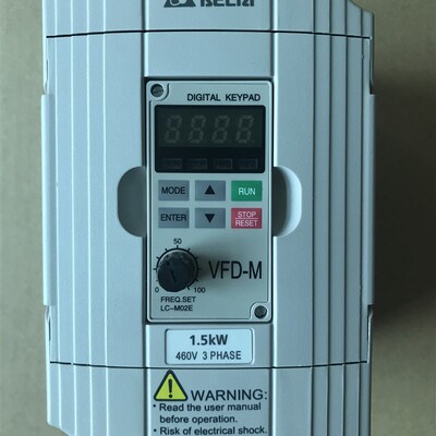 Delta/台达变频器VFD-M 0.75KW220V VFD007M21A 230V1/3phase