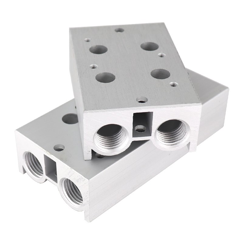 电磁阀底座汇流板3V310-10-083V300M-2F3F4F5F6F7F8F9F10F12F15F