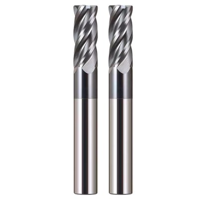 60度钨钢合金圆鼻刀牛鼻子CNC数控刀具立铣刀4R0.5 1R0.2 3R1 8R1