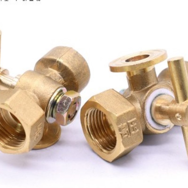 DN15压力表三通旋塞阀 锅炉考克压力表三通 阀门 4分-M20x1.5