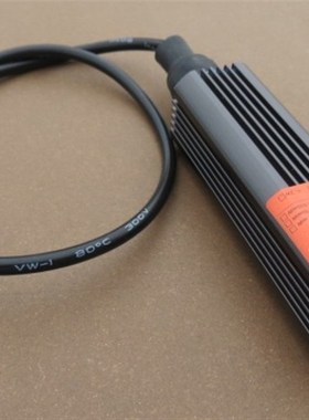 纤绿12V 660nm 200mW一字线防水红色激光模组 车载红光激光器