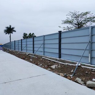 钢结构围挡施工挡板市政工程道路防撞隔离临时围蔽装配式工地围栏