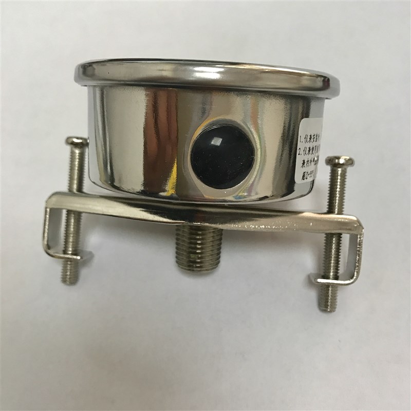 轴向带支架耐震压力表 YN-60Z-U 0-10MPA 1500PSI 螺纹ZG1/4 61mm