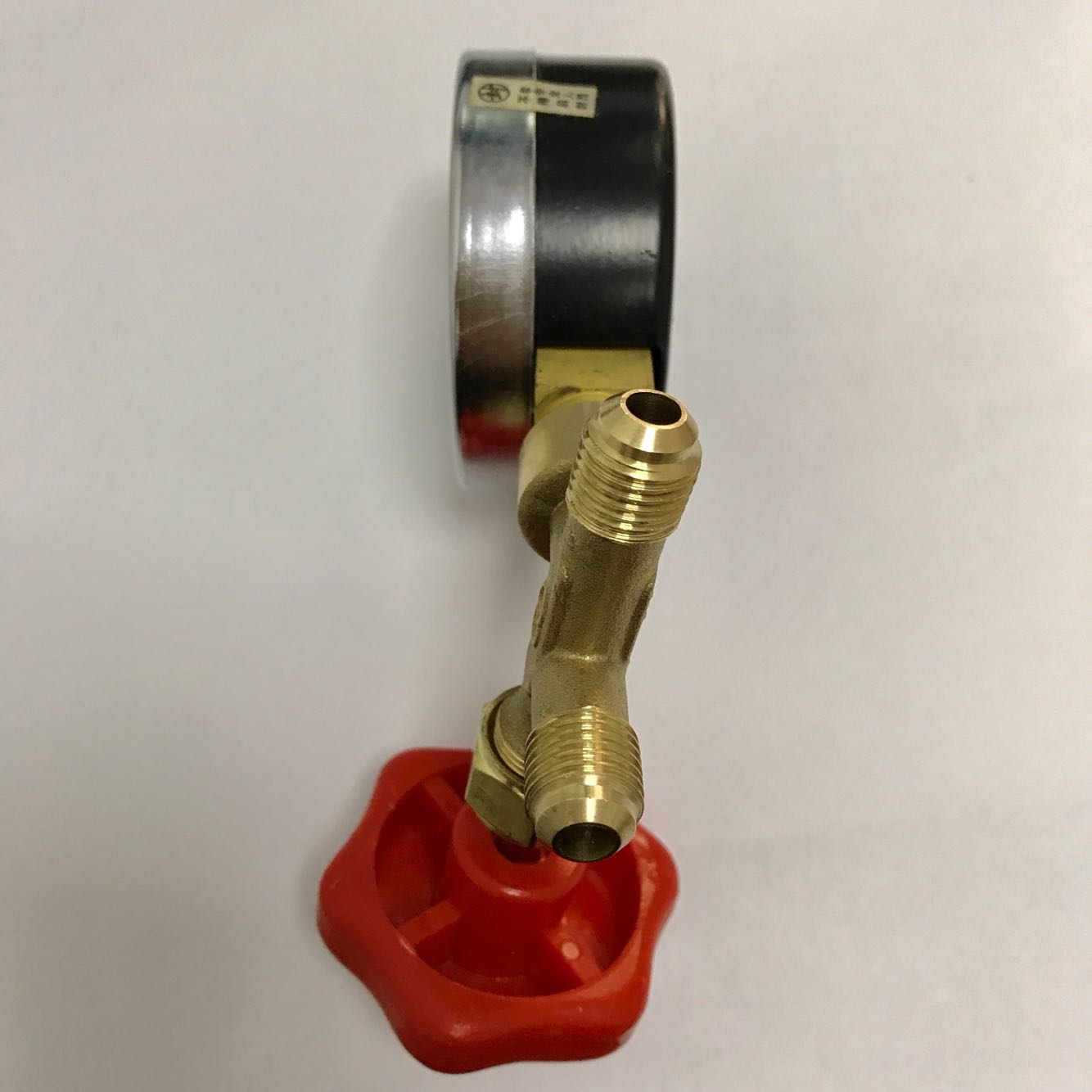 加液管用三通开关 含压力表6mpa 不含接头和气管 外螺纹m12x1.25