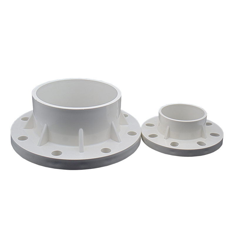 pvc法兰盘法兰片一体活套给水管道125 140 160 200 250  315  400