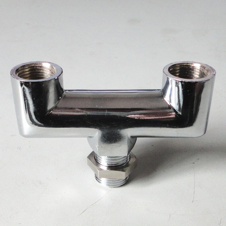 压力控制器压力表三通 蒸汽发生器锅炉三通四通 三分铜镀铬接头