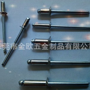 现货不锈钢304帽铁芯拉铆钉沉头不锈钢拉铆钉平头不锈钢拉钉