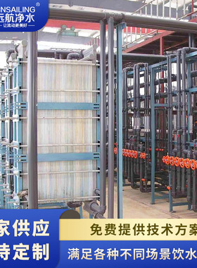 远航EDR电渗析净水设备去离子水设备浓水分离