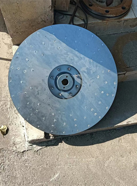 兆拓直供铝镁合金材质叶轮TDQ-11000-BF汽轮机轴封抽风机专用叶轮