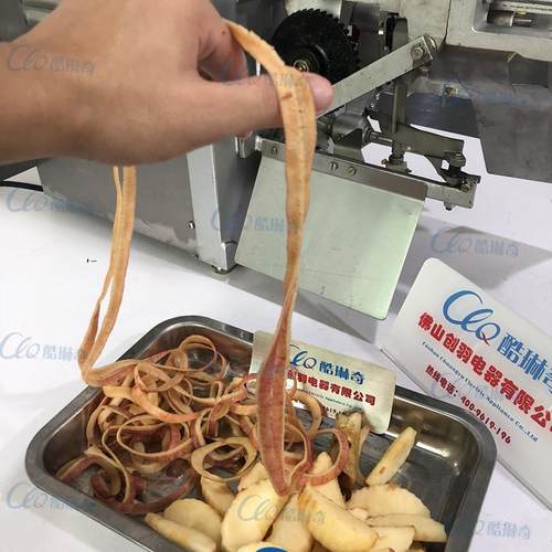 山西苹果削皮去芯切半机 分半机/多功能水果快速削皮机刨皮机