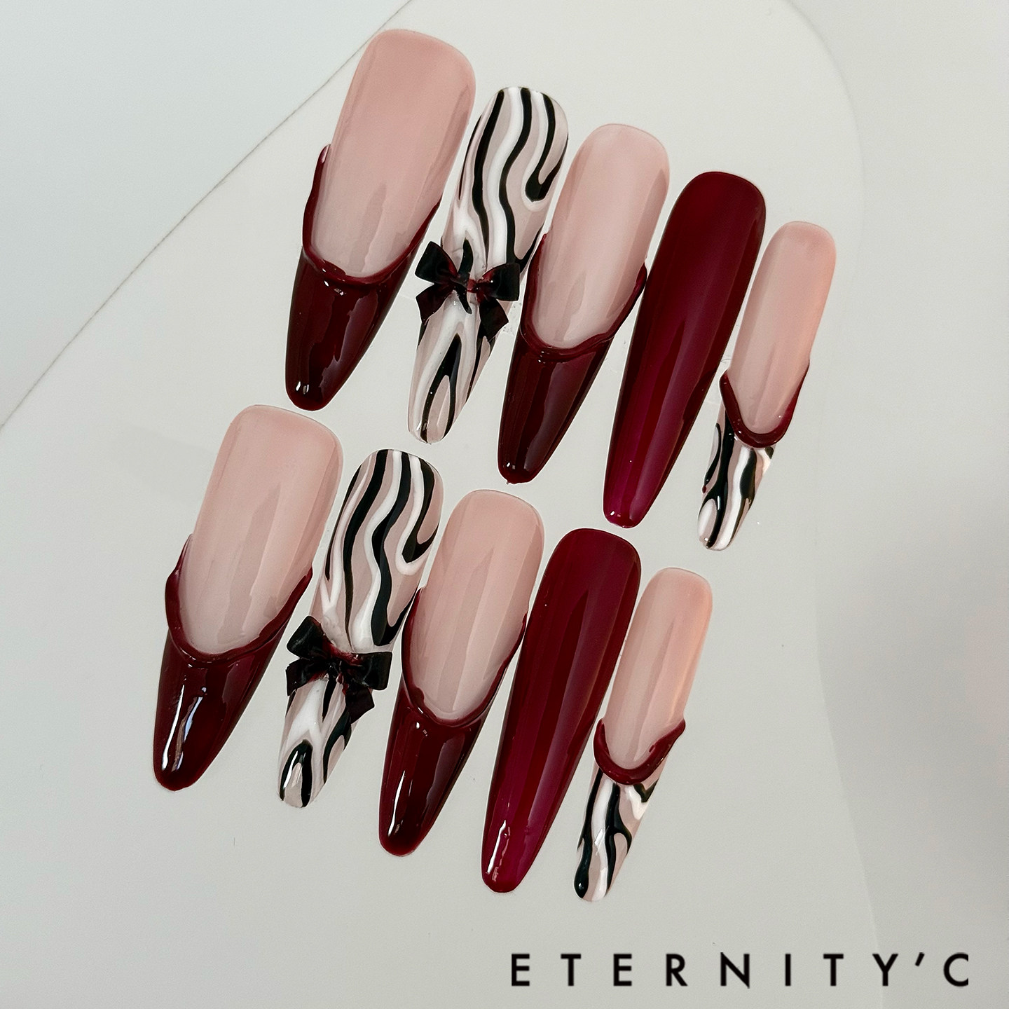 C+绯蝶 美甲穿戴甲新款手工重工小众秋冬裸色轻奢高级绝美中长款,彩妆/香水/美妆工具,穿戴甲/甲片,淘宝优惠券,粉丝福利购,淘宝优惠卷