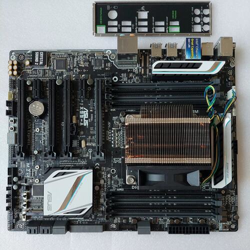 议价华硕X99-A主板 带i7-5820K和散热器可维修