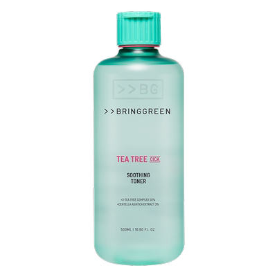 BRINGGREEN芭兰歌林茶树控油祛痘舒缓柔肤水控油祛痘舒缓500ml