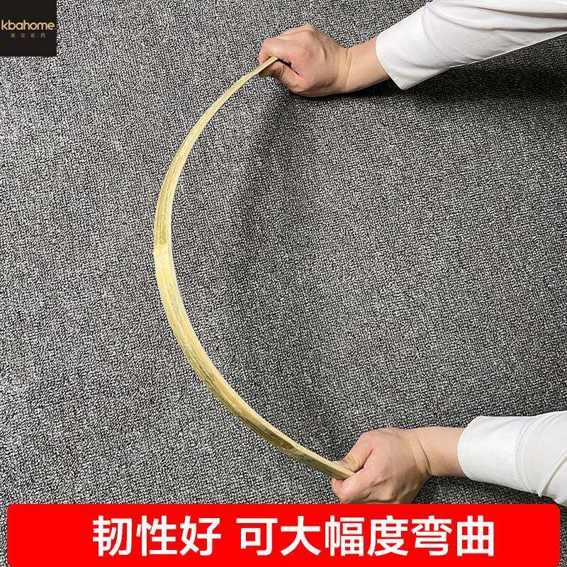 带皮竹子老毛竹楠竹片竹条装饰竹板条大棚温棚篱笆材料扁长条竹料