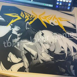 Twins 双子限定玻璃鼠标垫打瓦fps原版 SORA YUME 复刻 WALLHACK