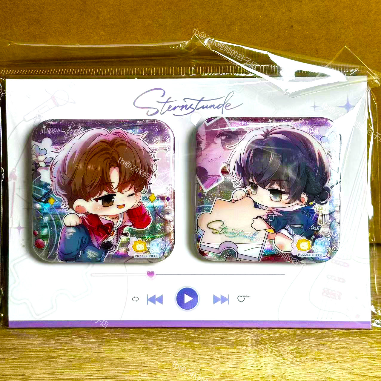 【官谷】恒星时刻PuzzlePiece 系列Wonderful徽章拍立得立牌透卡,模玩/动漫/周边/娃圈三坑/桌游,动漫徽章/立牌,淘宝优惠券,粉丝福利购,淘宝优惠卷