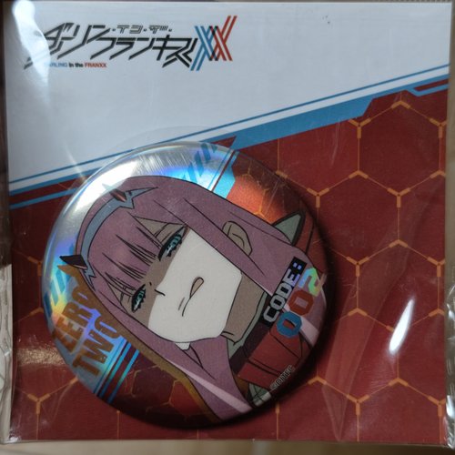 【正版现货】DARLING in the FRANXX国家队02徽章吧唧周边