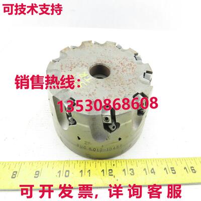 Dijet 6.010-10456 6 英寸可转位面铣刀 1-1/2 英寸 Arbor 10