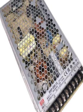 台湾明纬MW RSP-200-12 开关电源 12V 16.
