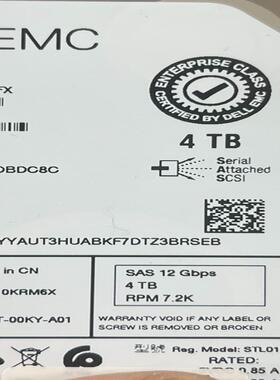 戴尔拆机4TSAS 硬盘