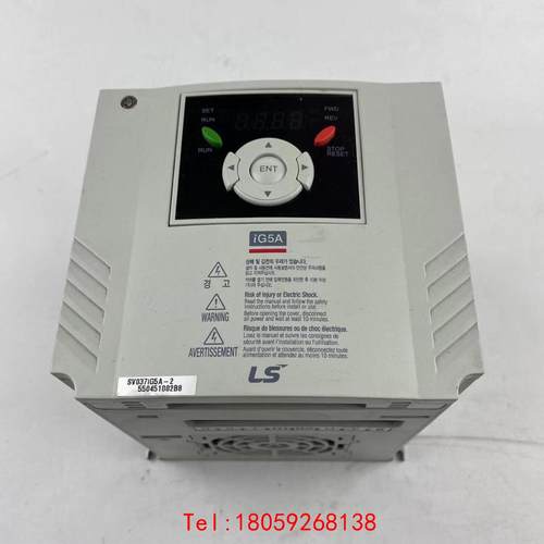 【非标价】LG变频器SV037IG5A-2 220V 3.7KW已测试