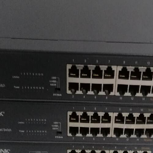 二手TP-LINK TL-SG2016D 16口全千兆Web