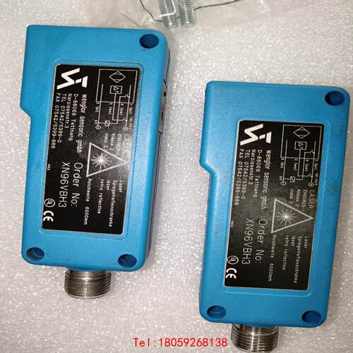 【非标价】wenglor威格勒XN96VBH3镭射光电传感器，有两个老