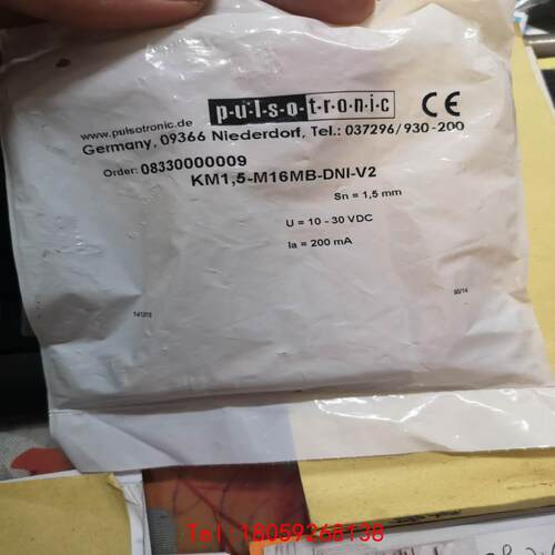 【非标价】KM1.5-M16MB-DN1-V2  纺织传感器 PULS