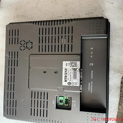 【非标价】威纶触摸屏mt8121ie一张，成色如图，功能正常