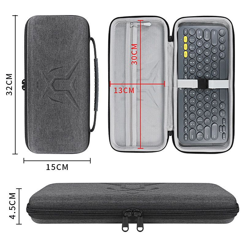 虎炳适用Kraken Pro 60键盘收纳包防尘防水kraken pro60键盘包机械键盘便携收纳鼠标键盘一体收纳包