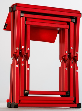 摩栈砻折叠凳：户外马扎野餐凳钓鱼凳遛娃凳写生凳叠套收纳省地