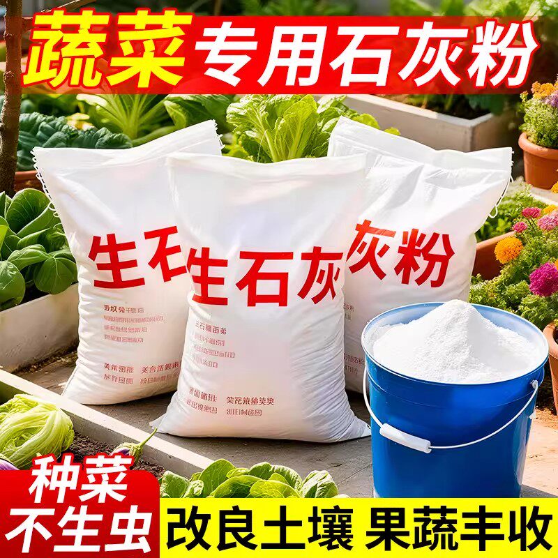 生石灰粉10斤除湿防潮防霉吸水