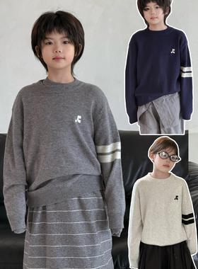 G+童装男女童羊毛打底衫秋装中大童针织毛衣儿童长袖上衣潮52838