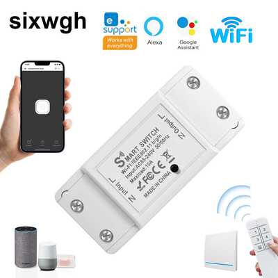 wifi通断器无线遥控开关免布线Ewelink智能改装件APP定时远程控制