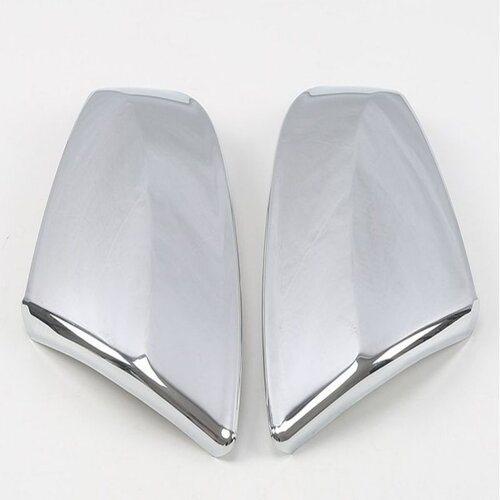 适用于18-22款新奥迪Q5L Q5 Q7倒车镜牛角反光镜外壳罩雨眉贴改装