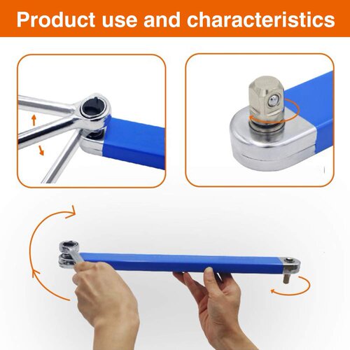多功能延长扳手 棘轮延长扳手 两用扳手 offset Extension wrench
