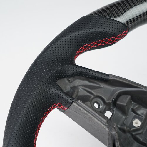 适用于奔驰AMG SLC43 W205 GLC63大G改装AMG碳纤维方向盘汽车中控