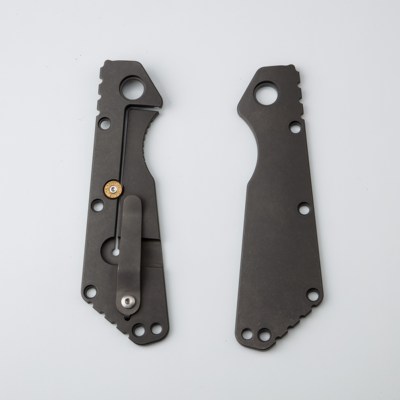 MeteorEDC定制挺进者SMF-MSC手工拉丝折刀工具CPM-3V户外便携露营