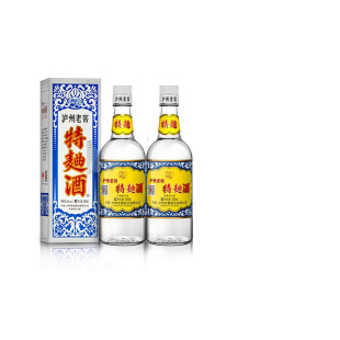 特曲酒 泸州老窖 60版 38度500ml 浓香型白酒 2瓶 官方正品
